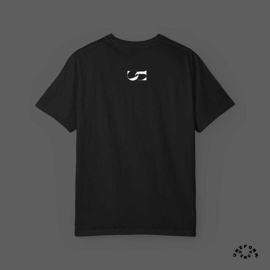 WORDSWORTH CONTRAST CREWNECK T-SHIRT | Printed