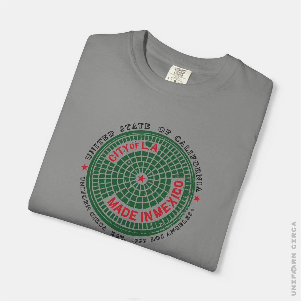 CITY OF LA | CREWNECK T-SHIRT | Printed Unisex Garment-Dyed Graphic Tee
