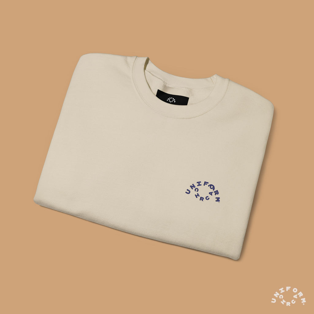 OCULUS LOGO CREWNECK SWEATSHIRT | Navy Embroidery