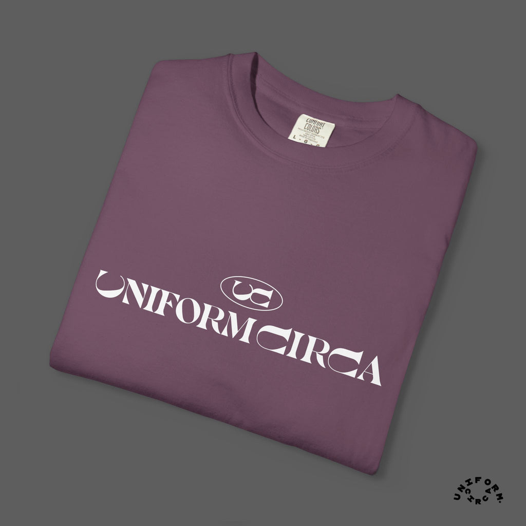 WORDSWORTH CONTRAST CREWNECK T-SHIRT | Printed