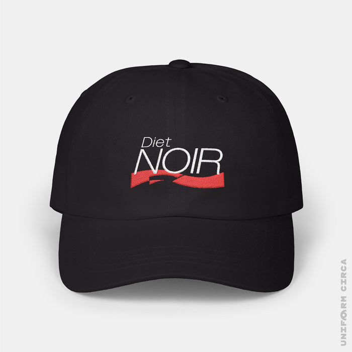 Diet NOIR | Dad Cap | Embroidered | Dark