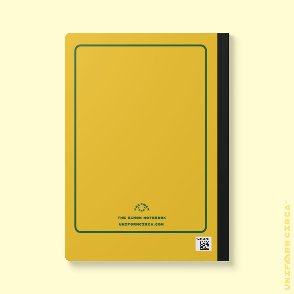SIMON NOTE & SKETCH JOURNAL | YELLOW/GREEN (SOFT COVER)
