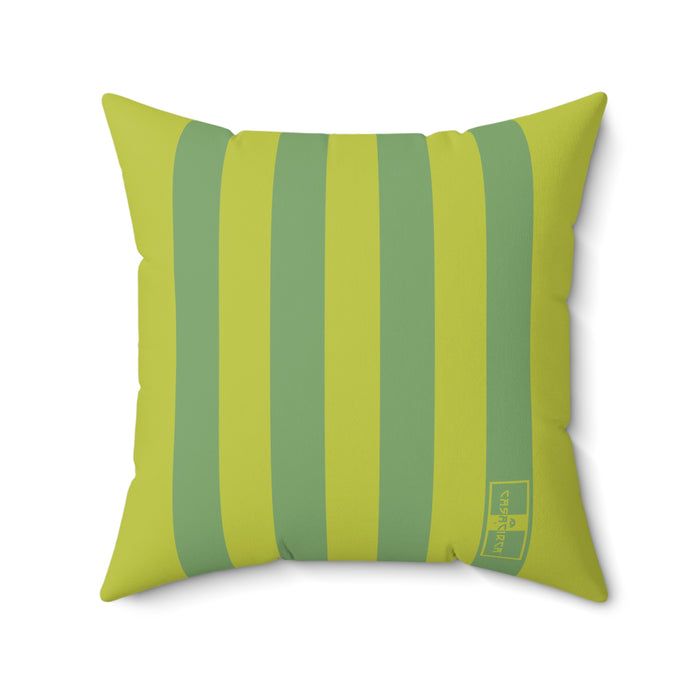 CASACIRCA | RACER PILLOW | WIMBLEDON GREENS 1 | Stylish Faux Suede Pillow - Home Decor, Cozy Living Room, Gift Idea, Nautical Theme, Interior Design Accents