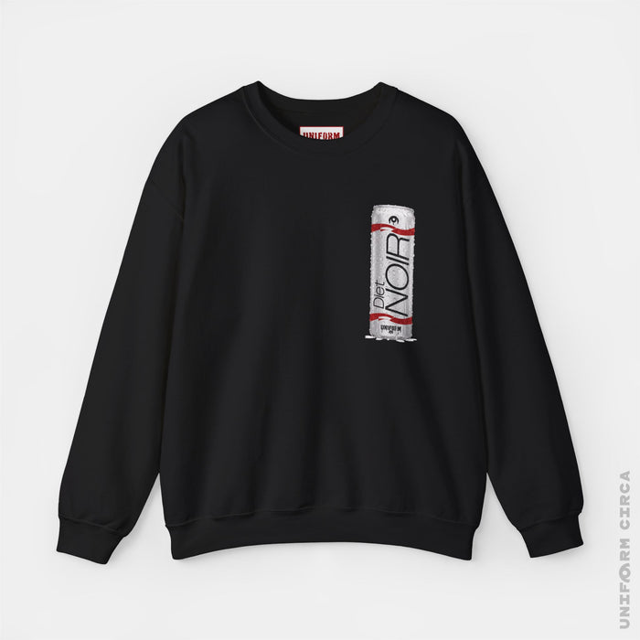 DIET NOIR TALL | Crewneck Sweatshirt | 100% Cotton | Designed & Printed in California