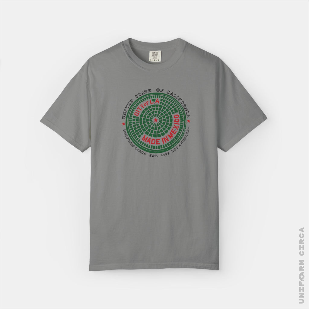 CITY OF LA | CREWNECK T-SHIRT | Printed Unisex Garment-Dyed Graphic Tee