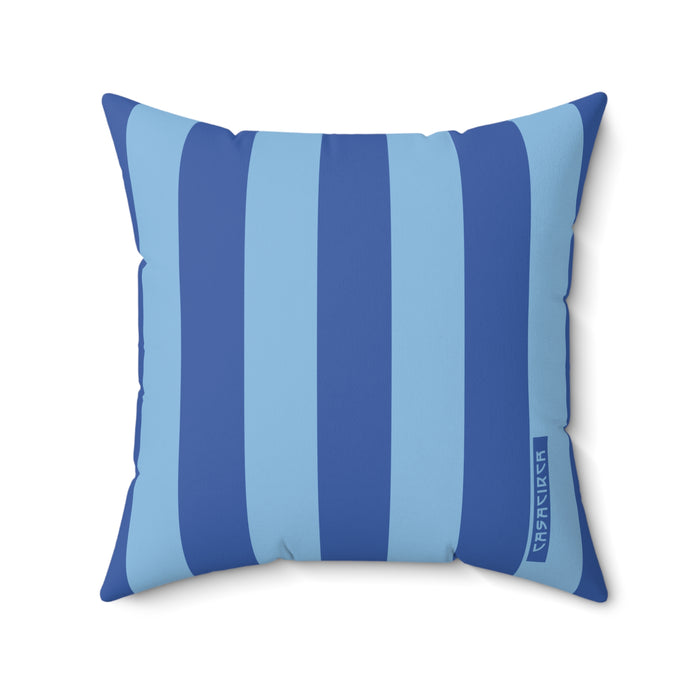 CASACIRCA | REVERSO PILLOW | TURQUOISE/BLUE/GOLDENROD | Stylish Faux Suede Pillow - Home Decor, Cozy Living Room, Gift Idea, Nautical Theme, Interior Design Accents