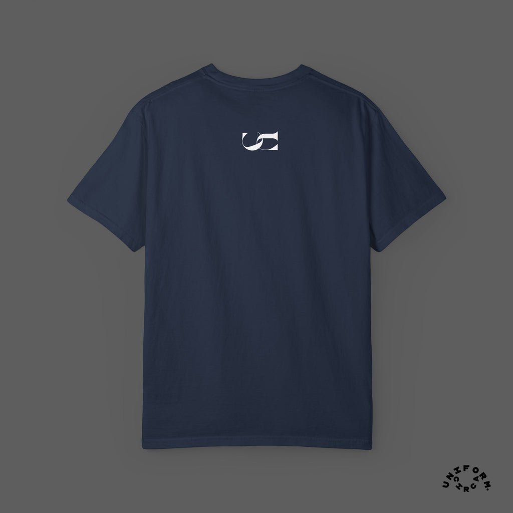WORDSWORTH CONTRAST CREWNECK T-SHIRT | Printed