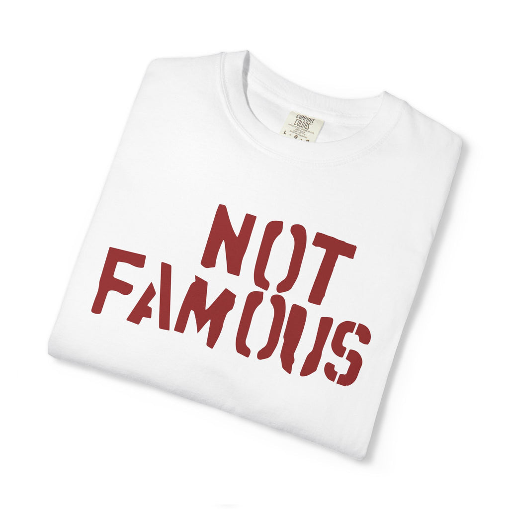 NOT FAMOUS | RED PAINT