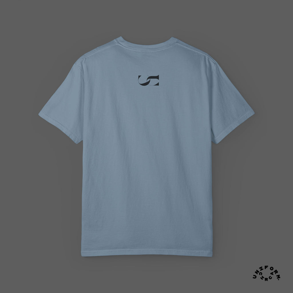 WORDSWORTH CONTRAST CREWNECK T-SHIRT | Printed