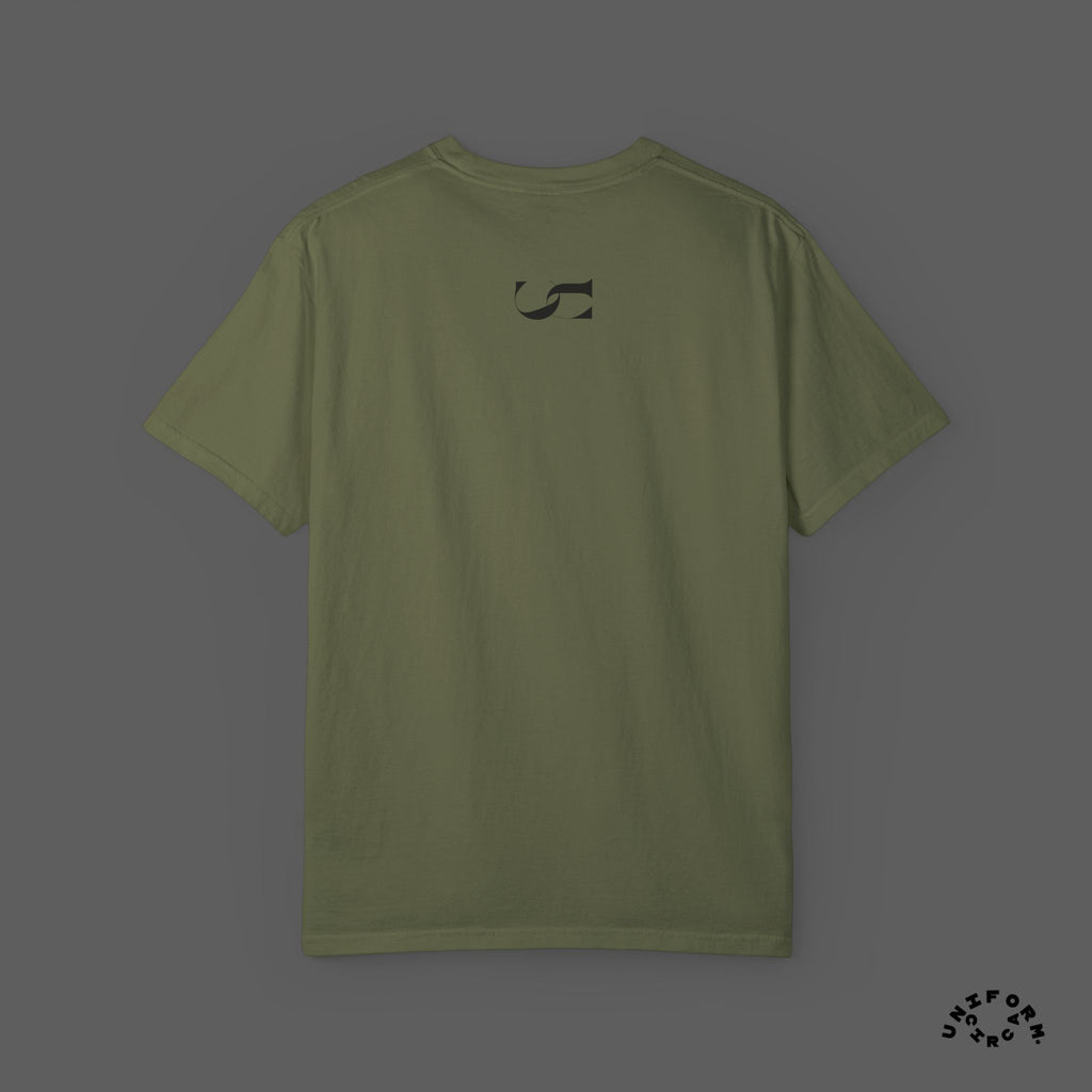 WORDSWORTH CONTRAST CREWNECK T-SHIRT | Printed
