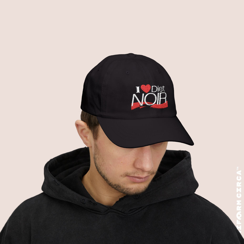 I ❤️ Diet NOIR | Dad Cap | Embroidered