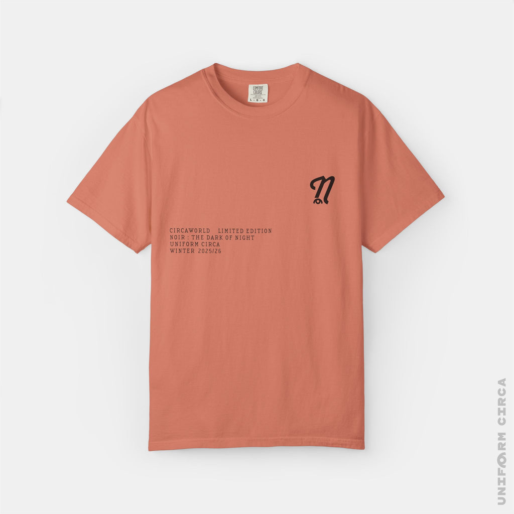 N BADGE NOIR COLLECTION T | Crewneck T-Shirt | 100% Cotton | Designed & Printed in California _ UNIFORM CIRCA _ Black