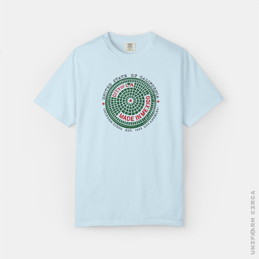 CITY OF LA | CREWNECK T-SHIRT | Printed Unisex Garment-Dyed Graphic Tee