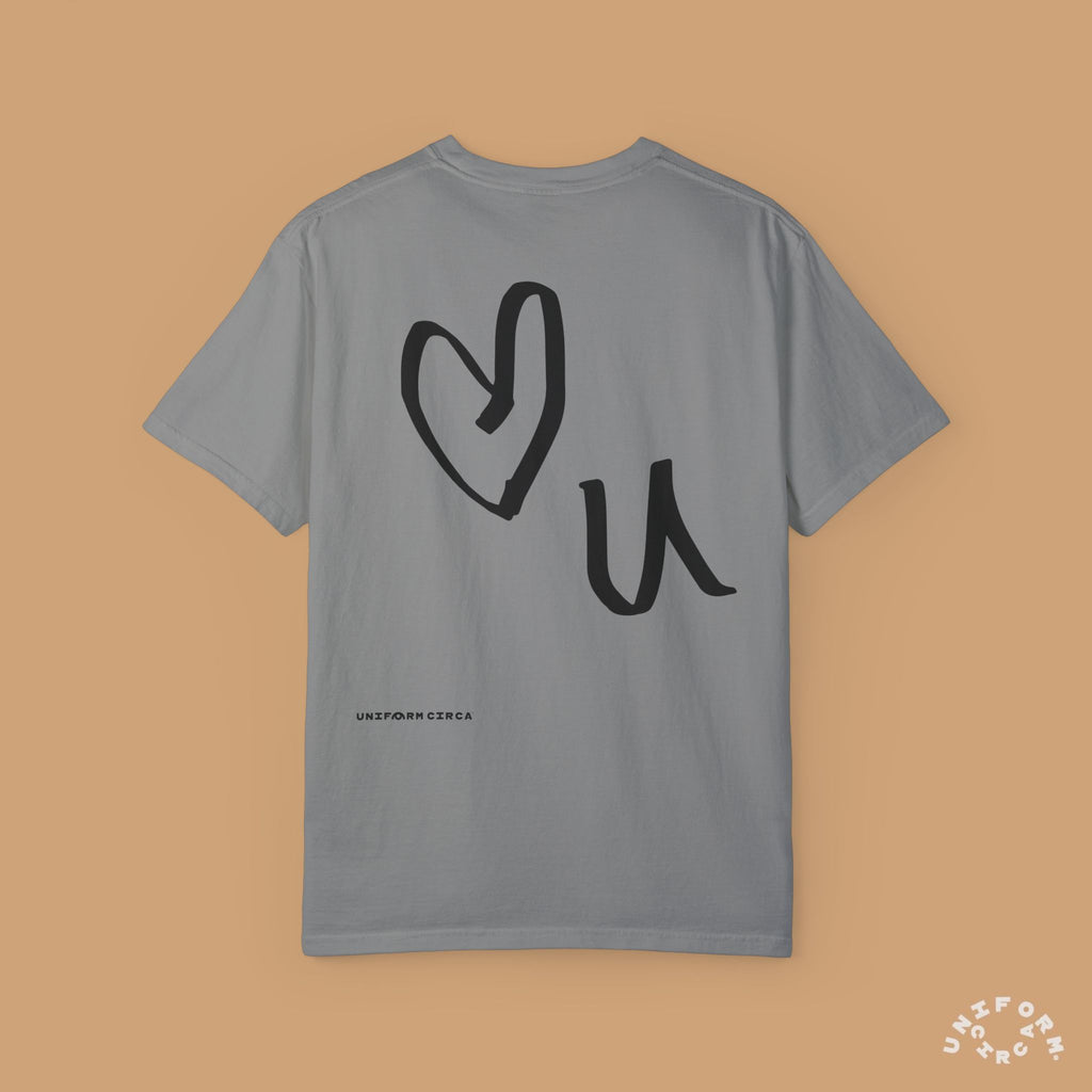 LOVE YOU CREWNECK T-SHIRT | Printed
