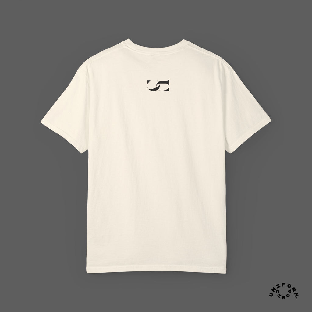 WORDSWORTH CONTRAST CREWNECK T-SHIRT | Printed