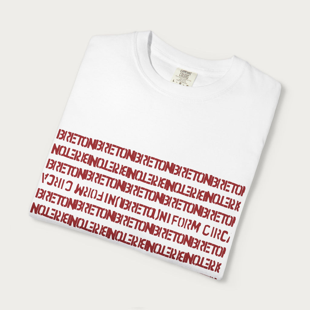 BRETON STRIPE CREWNECK T-SHIRT | UC Red