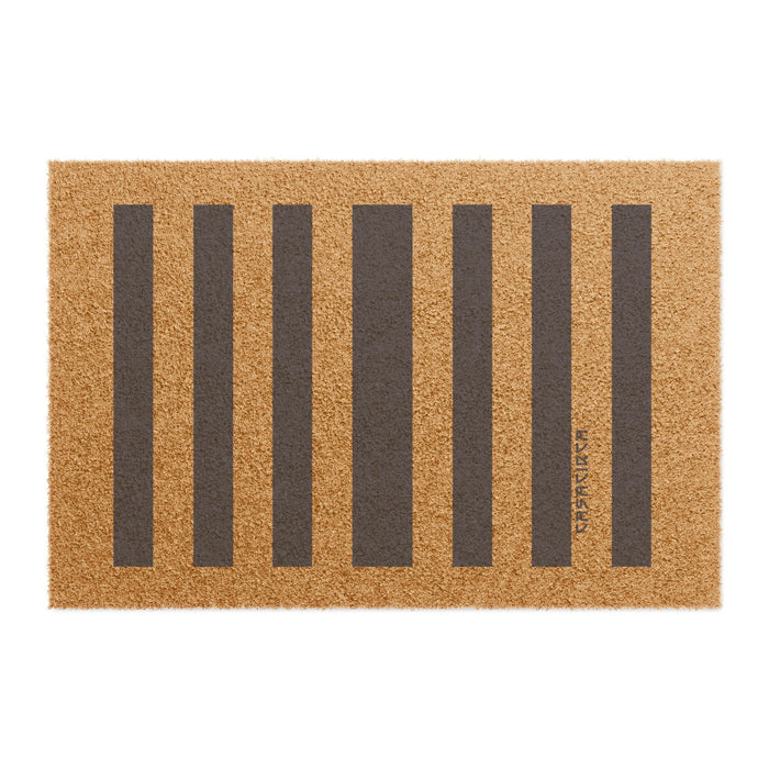 CASACIRCA RACER ENTRYWAY | CHOCOLATE | Stylish Doormat, Entryway Rug, Modern Home Decor, Indoor Outdoor Mat, Gift for New Homeowners, Housewarming Decor