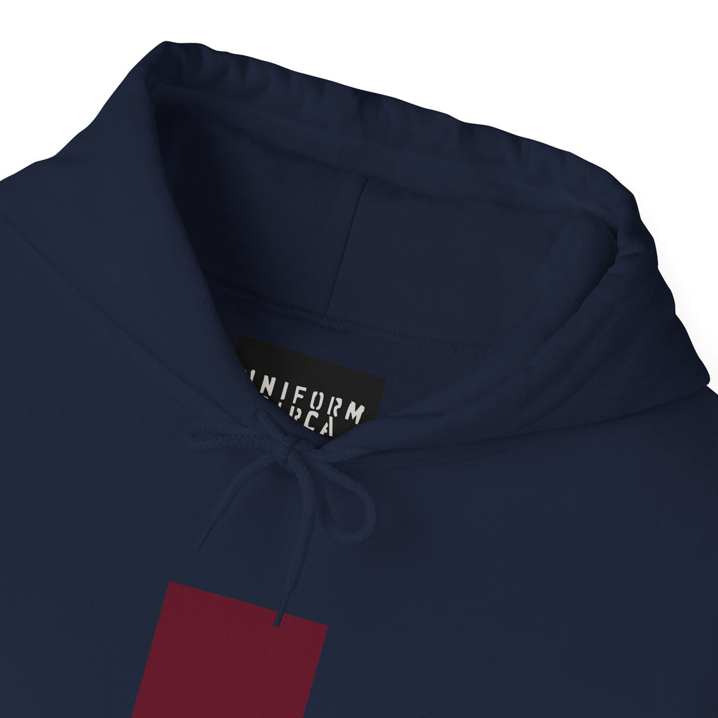 UNIFORM CIRCA HOODIE | 99 BOX RED