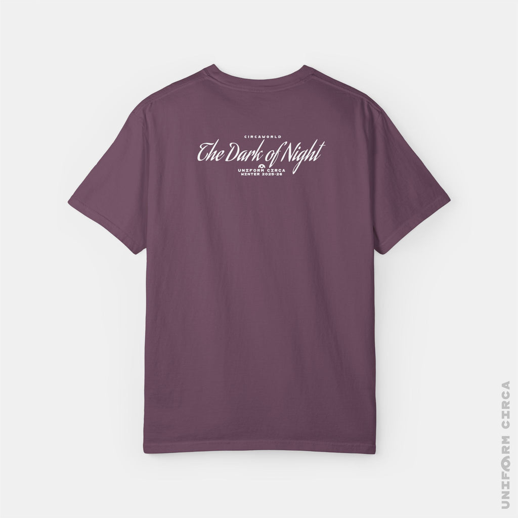 LA FEMME D'ARGENT | Crewneck T-Shirt | 100% Cotton | Designed & Printed in California _ UNIFORM CIRCA NOIR