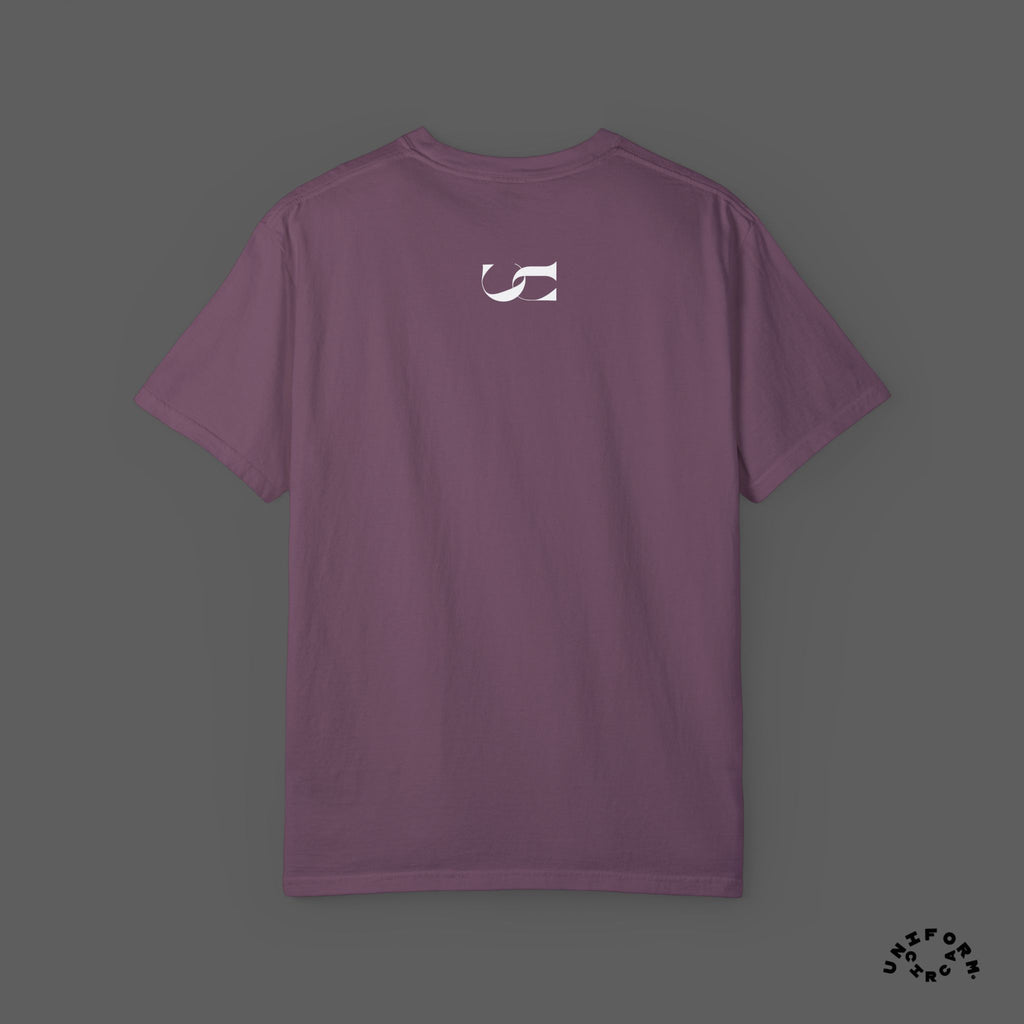 WORDSWORTH CONTRAST CREWNECK T-SHIRT | Printed