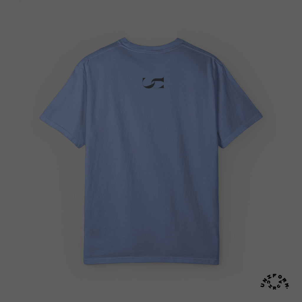 WORDSWORTH CONTRAST CREWNECK T-SHIRT | Printed