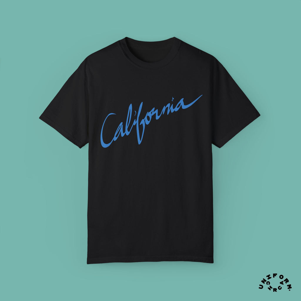 CALIFORNIA BLUEPRINT CREWNECK T-SHIRT | Printed