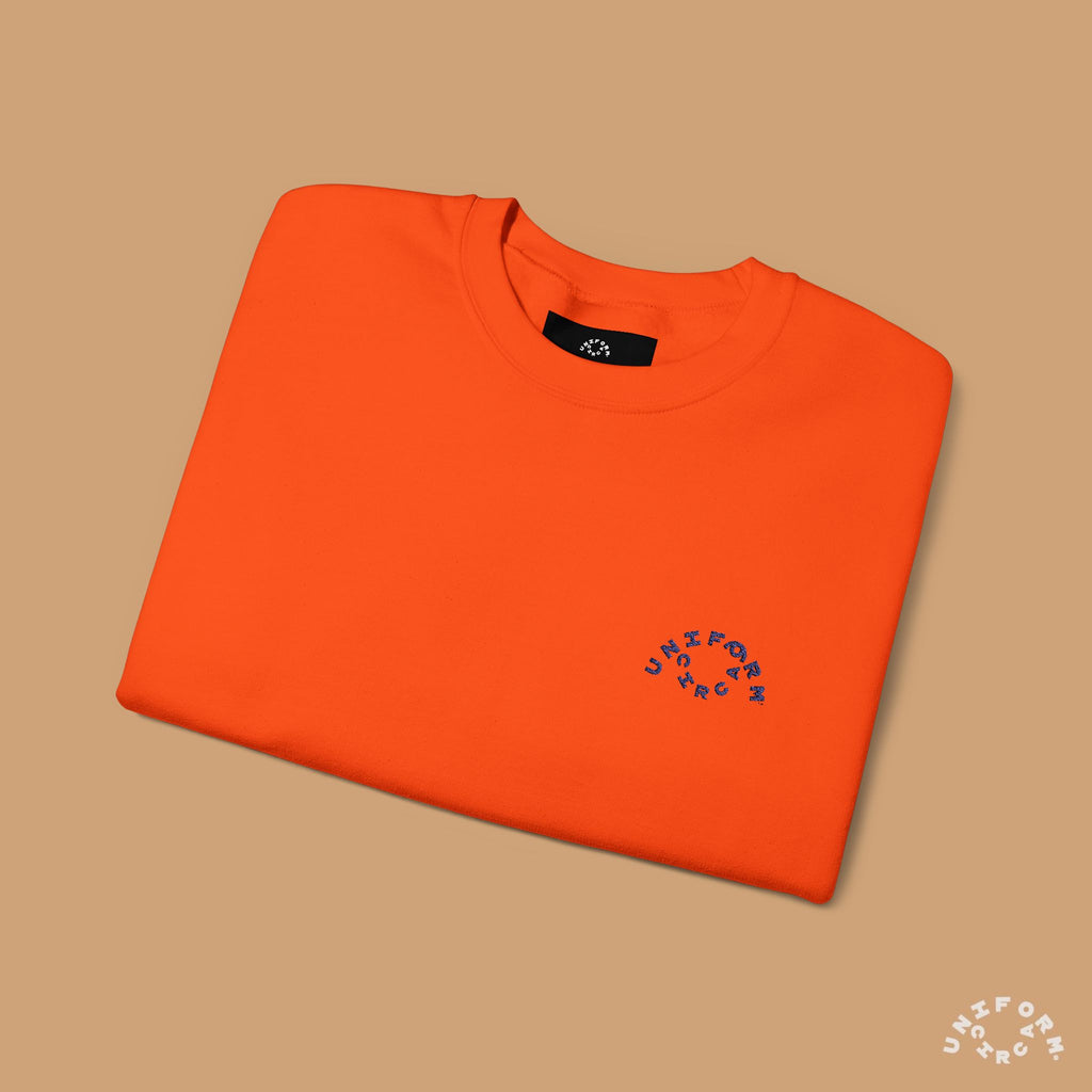 OCULUS LOGO CREWNECK SWEATSHIRT | Navy Embroidery