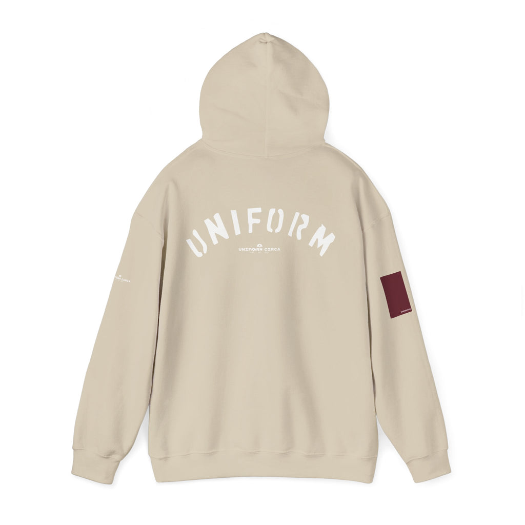 UNIFORM CIRCA HOODIE | 99 BOX RED