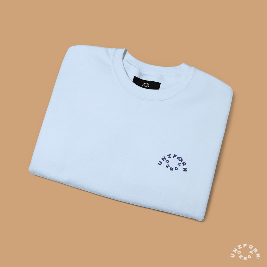 OCULUS LOGO CREWNECK SWEATSHIRT | Navy Embroidery