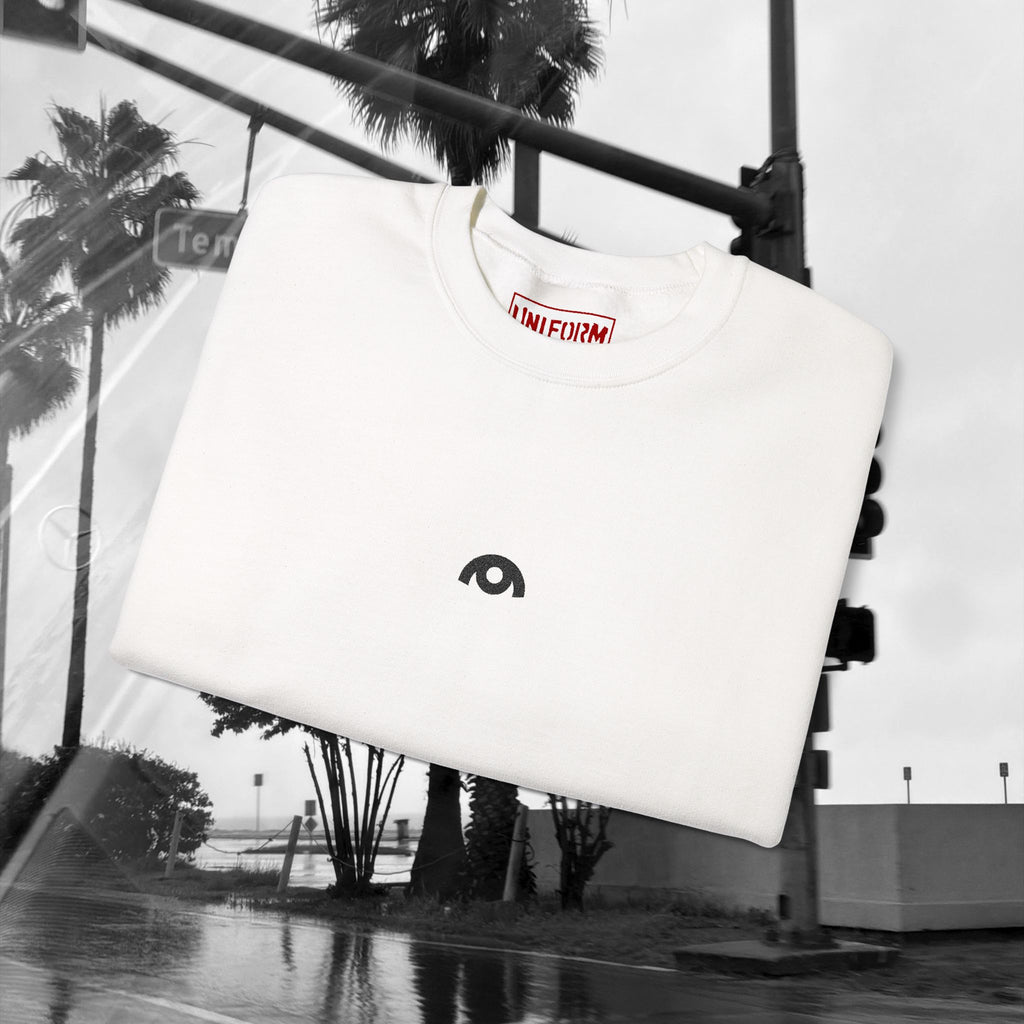 UNIFORM CIRCA SWEATSHIRT | EMBROIDERED | OYSTER I