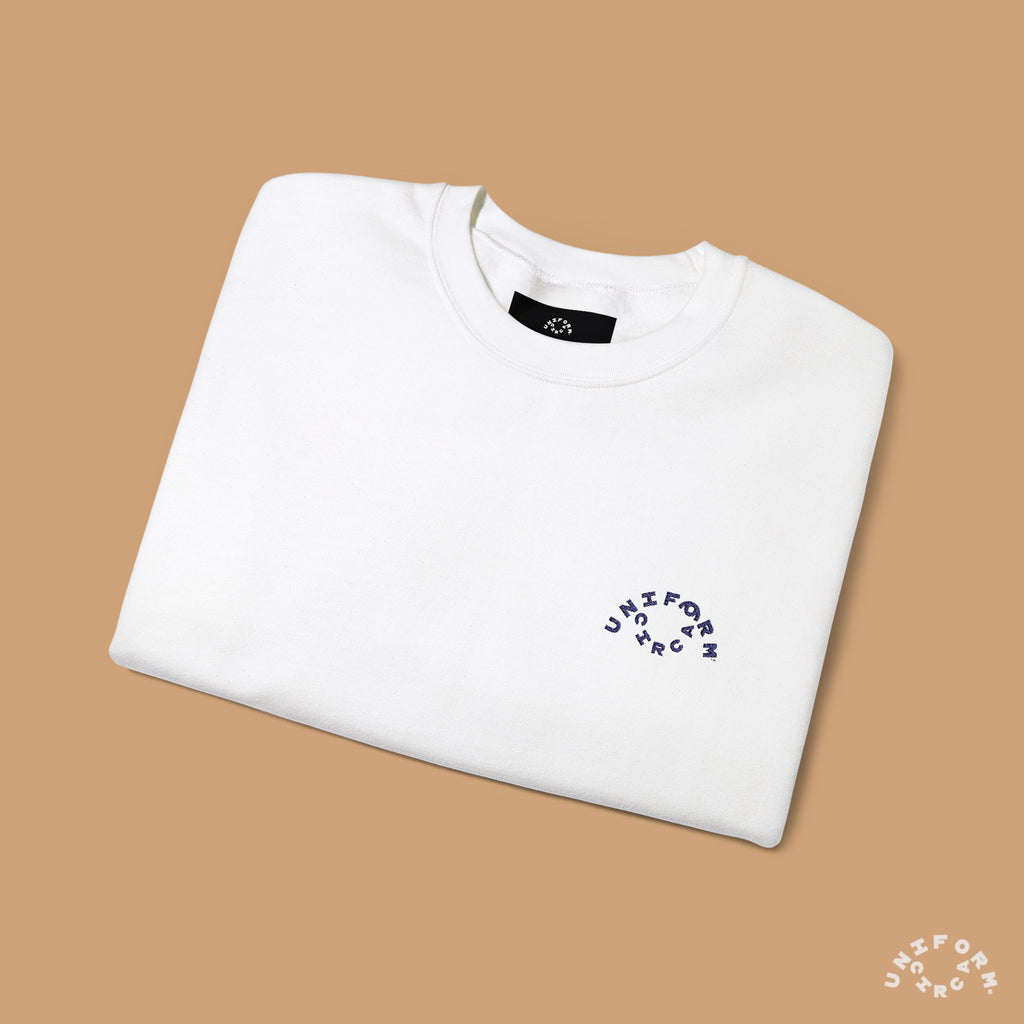 OCULUS LOGO CREWNECK SWEATSHIRT | Navy Embroidery