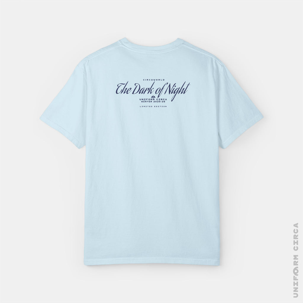 LA FEMME D'ARGENT | Crewneck T-Shirt | 100% Cotton | Designed & Printed in California _ UNIFORM CIRCA NOIR