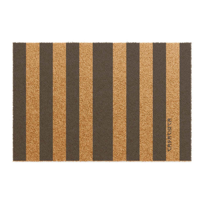 CASACIRCA ENTRYWAY | SISAL/CHOCOLATE | Stylish Doormat, Entryway Rug, Modern Home Decor, Indoor Outdoor Mat, Gift for New Homeowners, Housewarming Decor