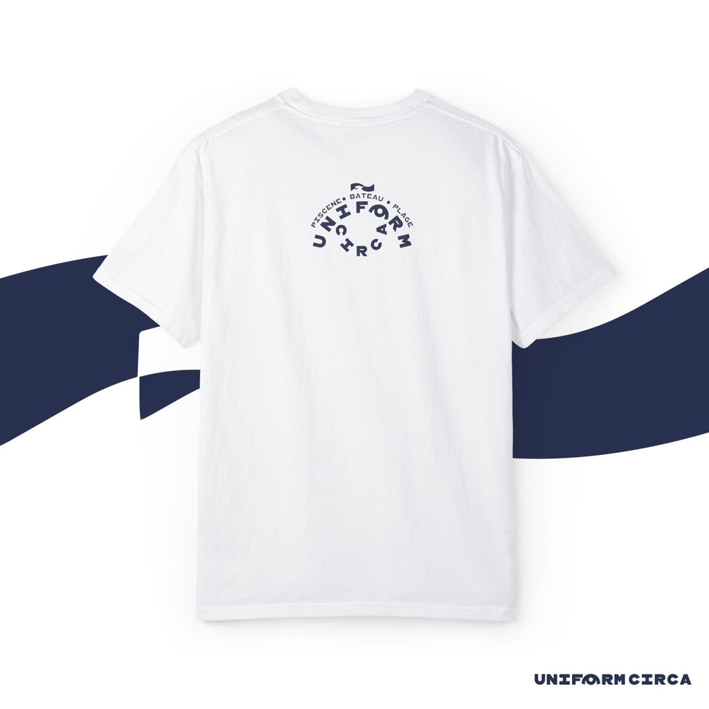 BEACH HEAD CREWNECK T-SHIRT | Printed