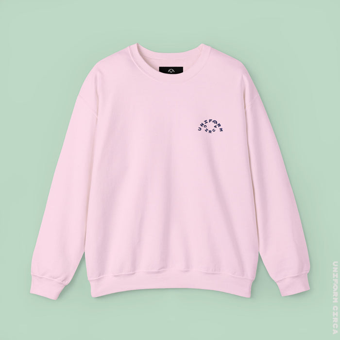 OCULUS LOGO CREWNECK SWEATSHIRT | Black Embroidery