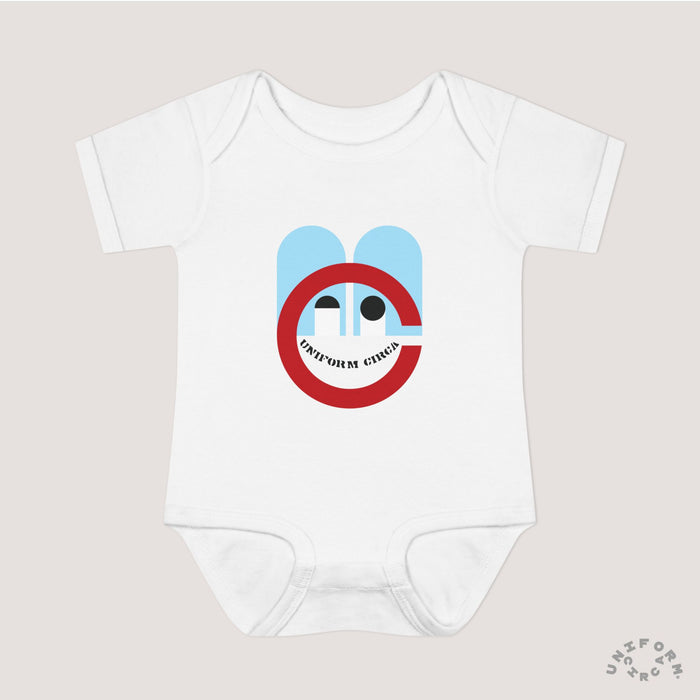 FUNNY BUNNY - Infant Baby Rib Bodysuit - Adorable Bunny-Like Graphic | Multiple Colors