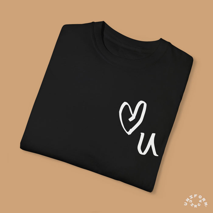 LOVE YOU CREWNECK T-SHIRT | Printed