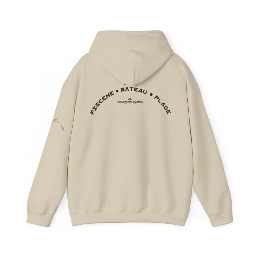 UNIFORM CIRCA HOODIE | ARC SOLAR BLACK