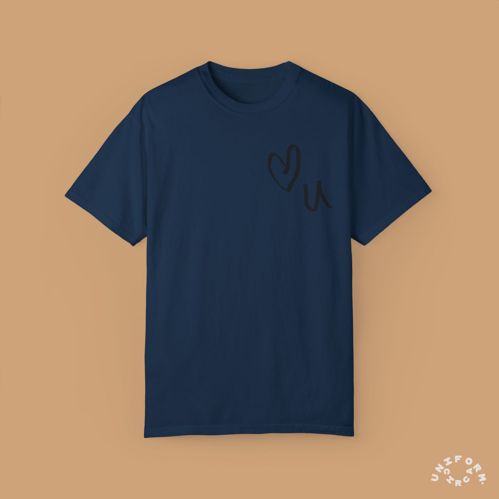 LOVE YOU CREWNECK T-SHIRT | Printed