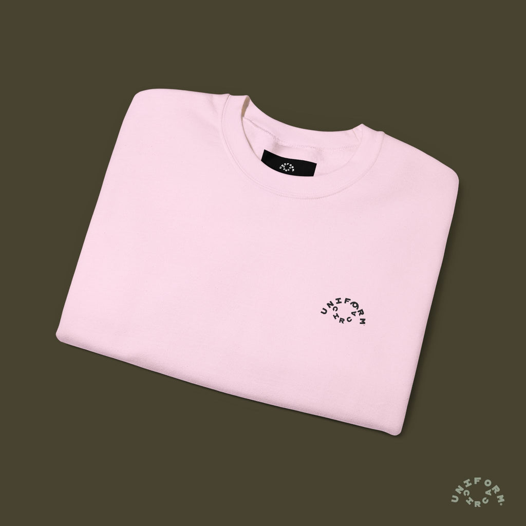 OCULUS LOGO CREWNECK SWEATSHIRT | Black Embroidery