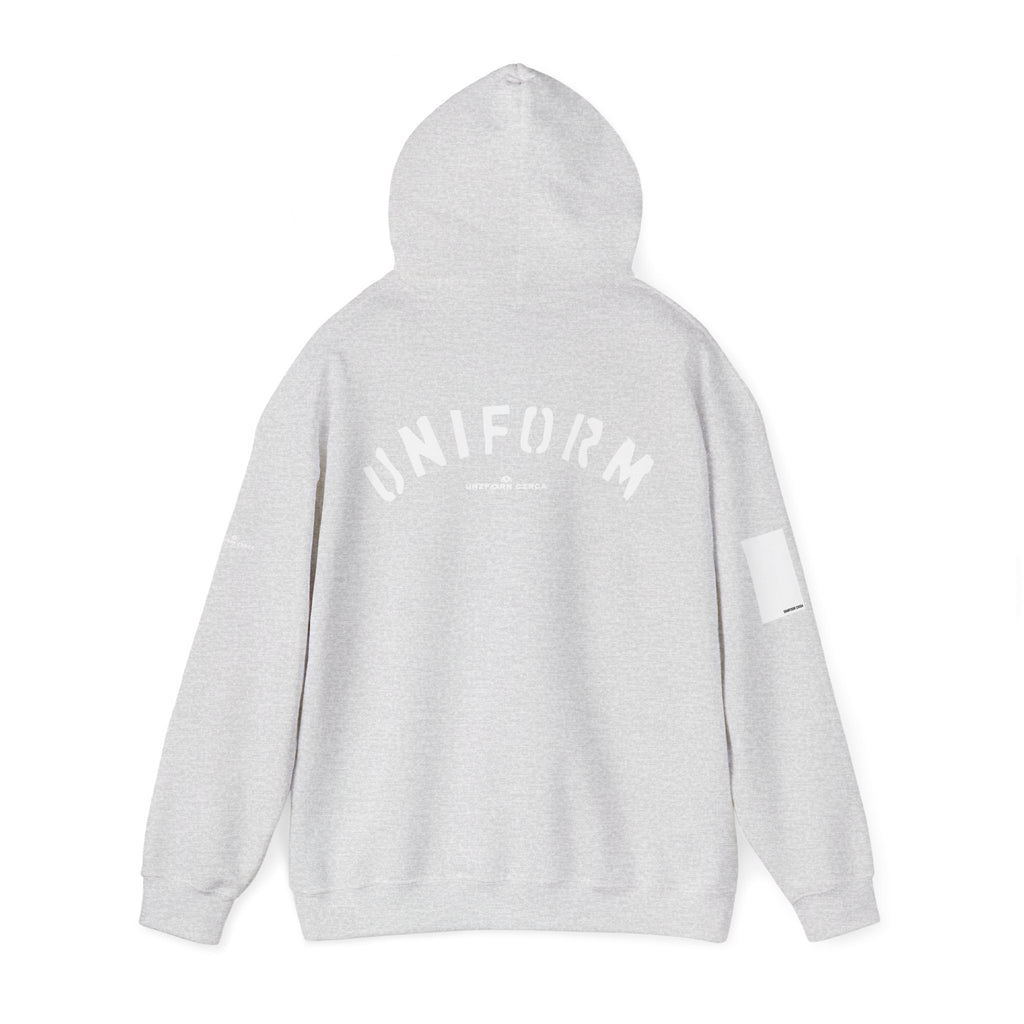 UNIFORM CIRCA HOODIE | 99 BOX WHITE