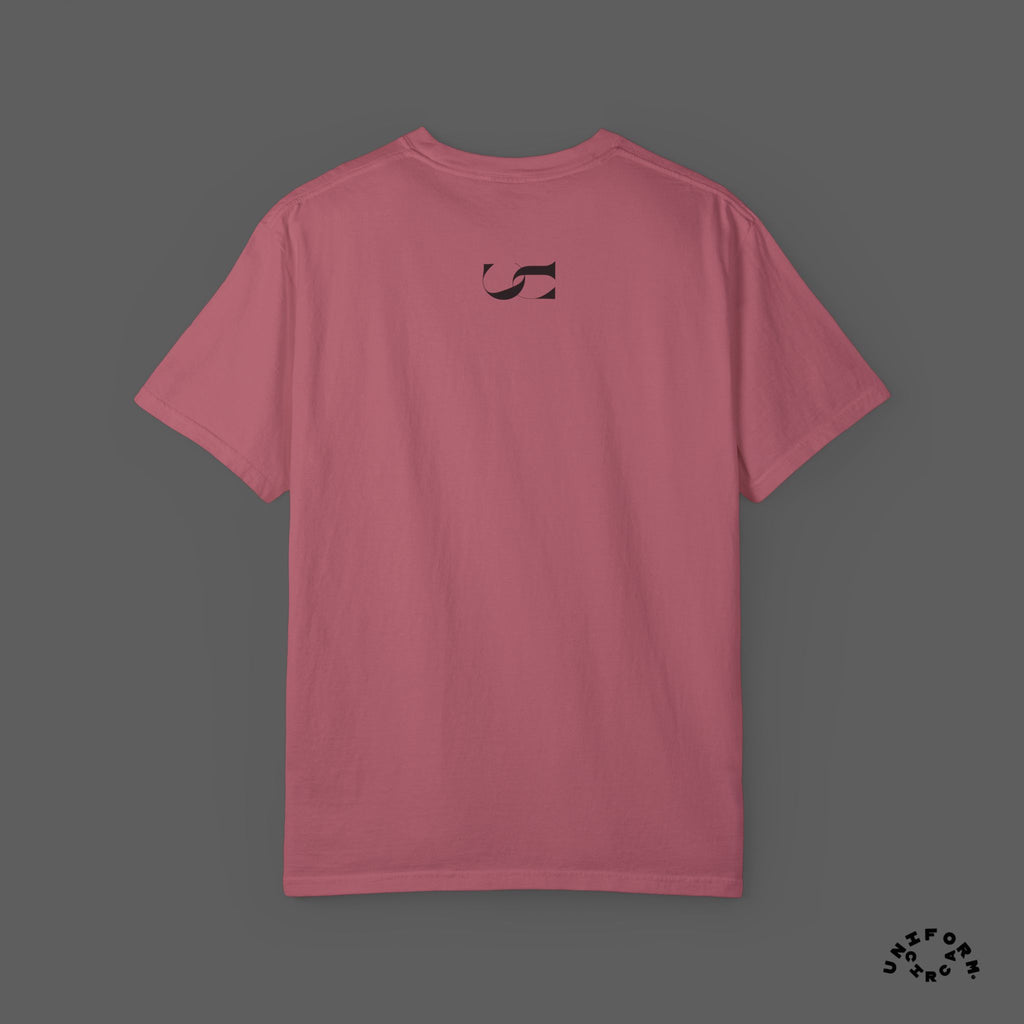 WORDSWORTH CONTRAST CREWNECK T-SHIRT | Printed