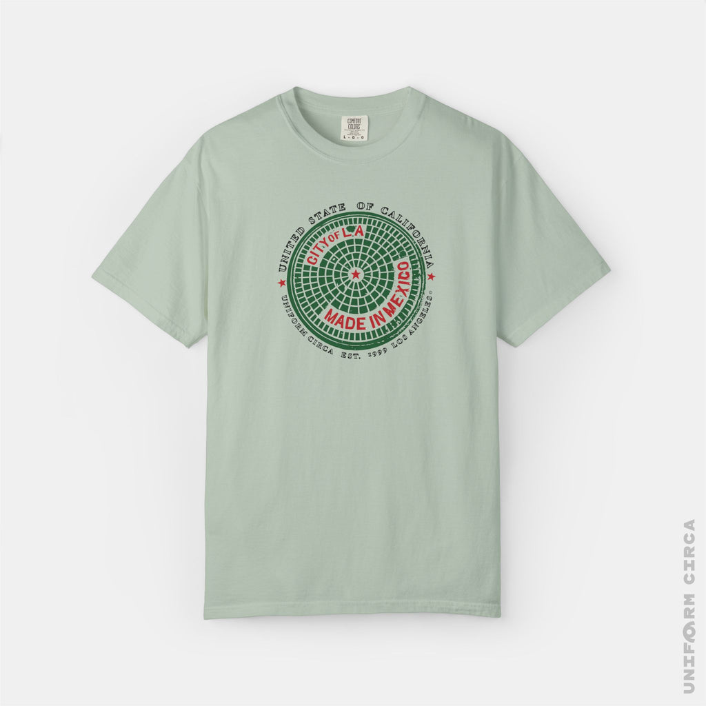 CITY OF LA | CREWNECK T-SHIRT | Printed Unisex Garment-Dyed Graphic Tee