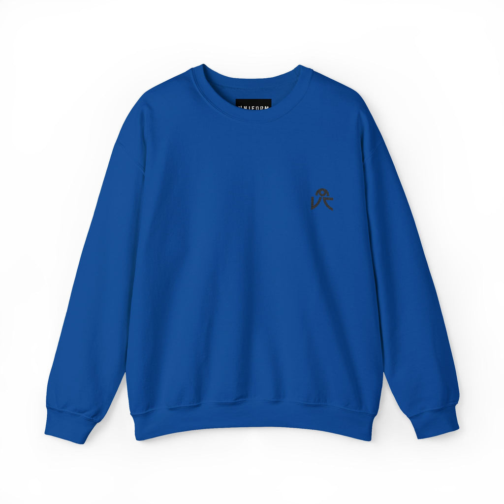 UNIFORM CIRCA SWEATSHIRT | EMBROIDERED | OYSTER MONOGRAM