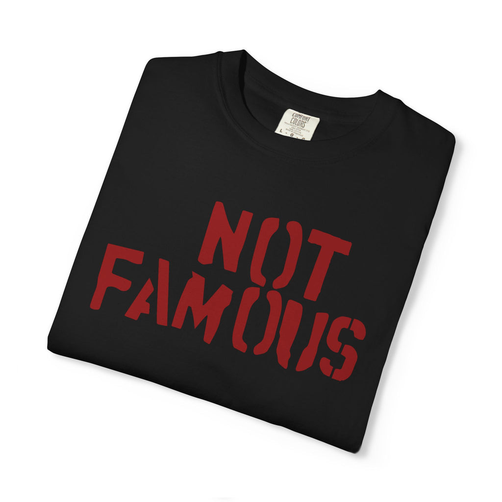 NOT FAMOUS | RED PAINT