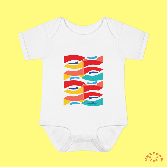 Wavey Kidsplay | Infant Baby Rib Bodysuit | Multiple Colors