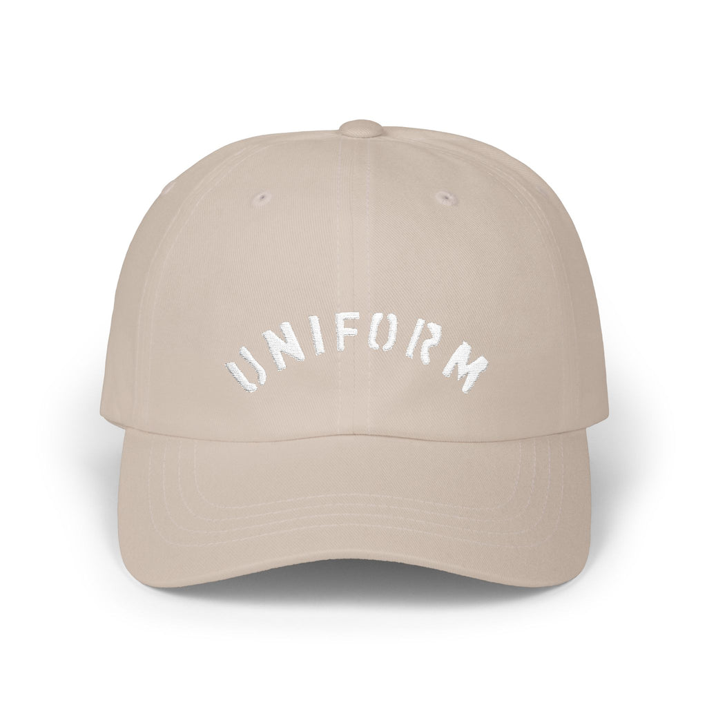 ARC UNIFORM BALL CAP | WHITE EMBRIODERY