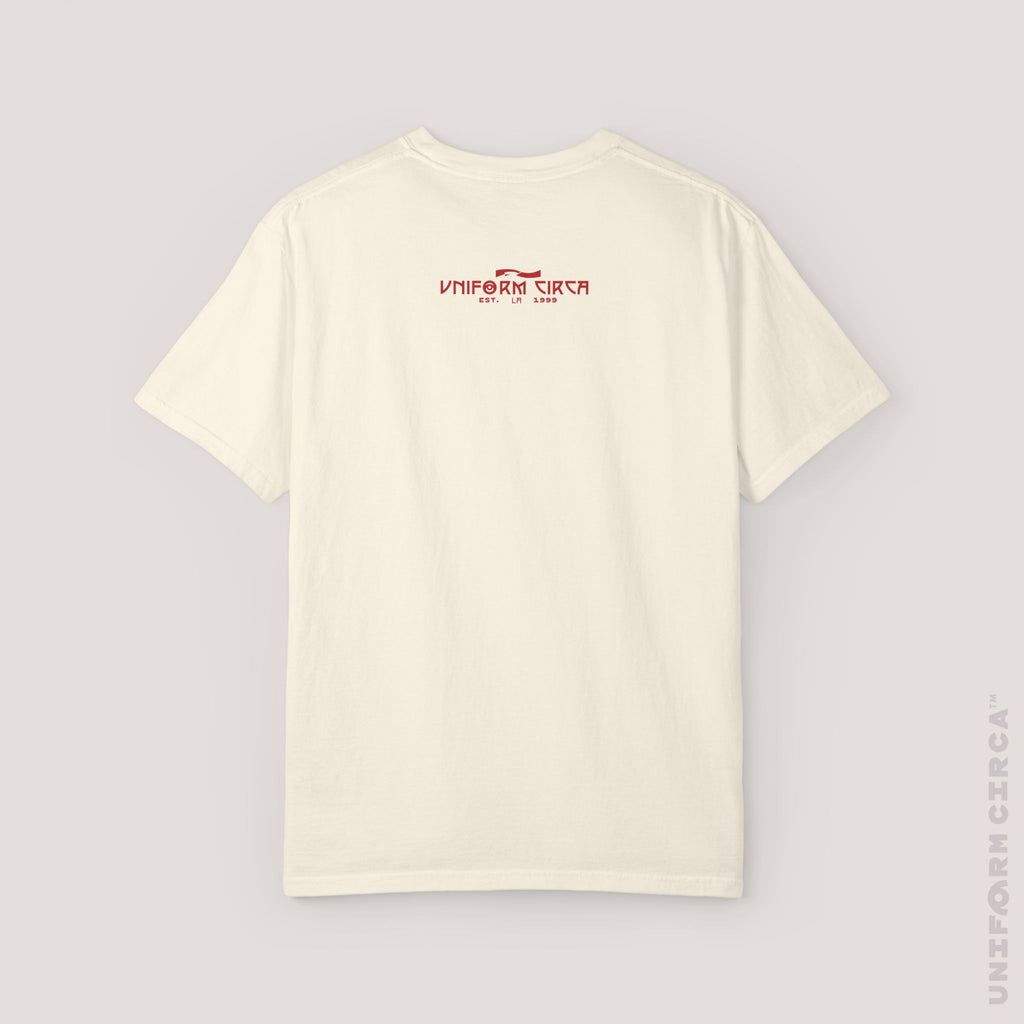 LET'S DANCE '25 (B) | CREWNECK T-SHIRT | Printed Black/Red
