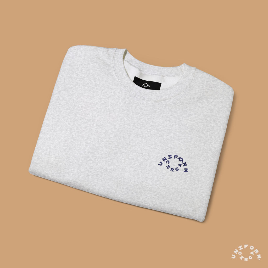 OCULUS LOGO CREWNECK SWEATSHIRT | Navy Embroidery
