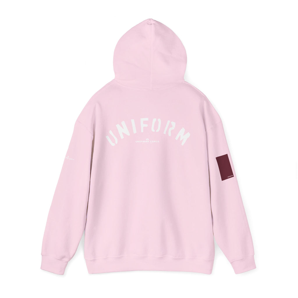 UNIFORM CIRCA HOODIE | 99 BOX RED
